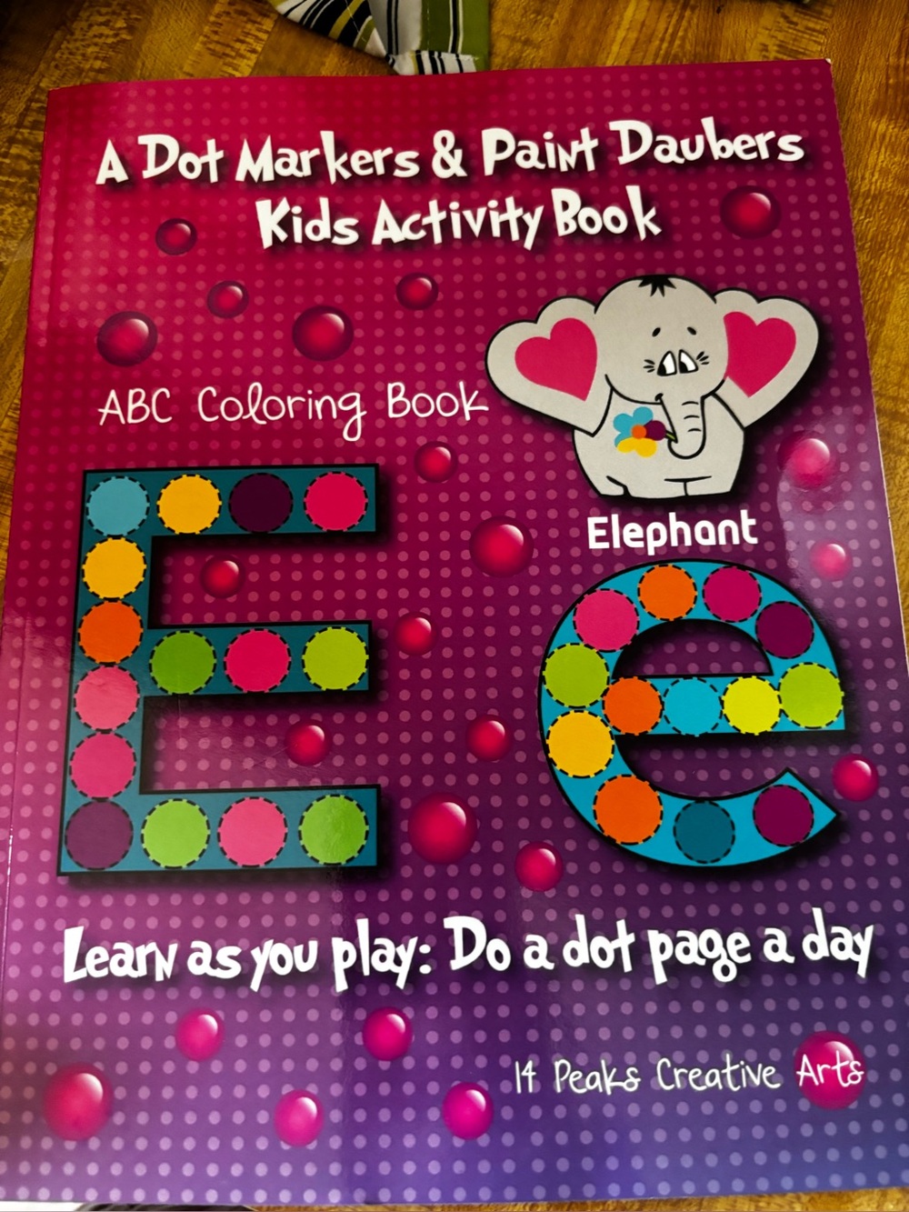 Dot Markers & Paint Daubers Kids Activity Book - Purple
